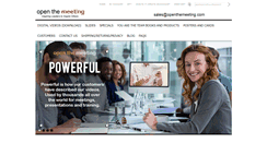 Desktop Screenshot of openthemeeting.com